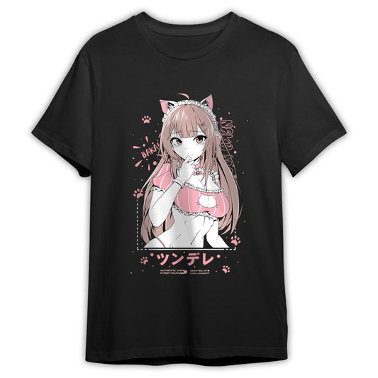 Myu "Tsundere" Anime Streetwear T-shirt