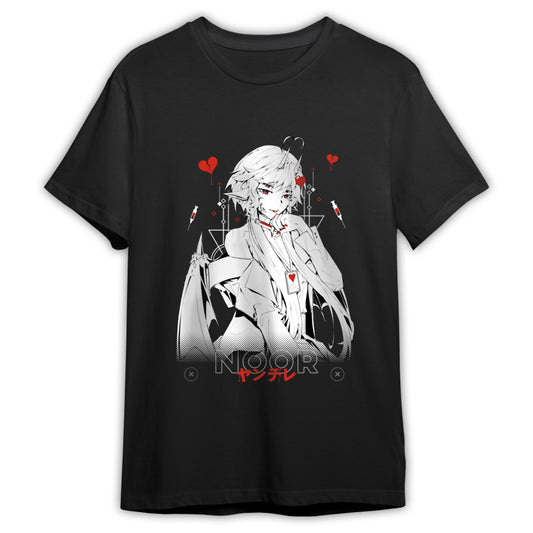 Noor Deadly Love Anime Streetwear T-Shirt