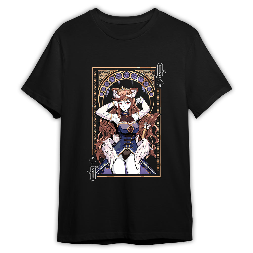 Hazumi Queen Of Spades Streetwear T-Shirt