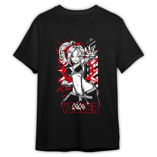 FeFe Red Lights Anime T-Shirt