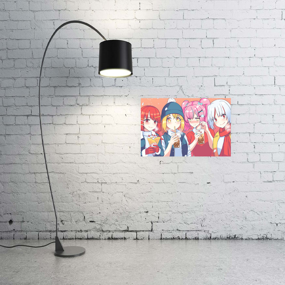 DERE Winter Anime Poster