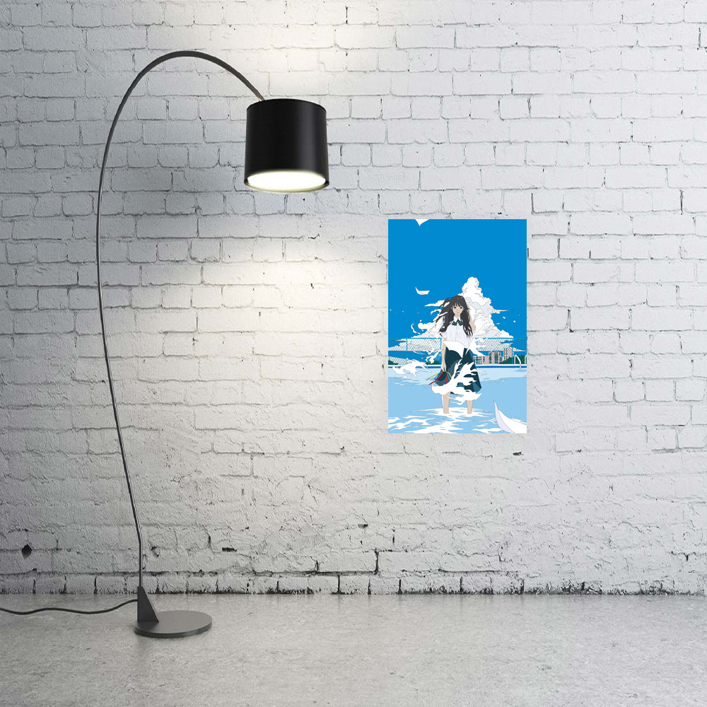 Girl in the City Anime Poster