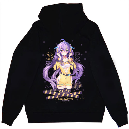 vividlyASMR Radioactive Hoodie