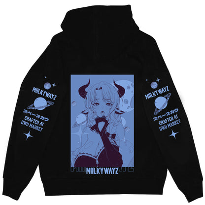 Miilkywayz Ahegao Anime Hoodie