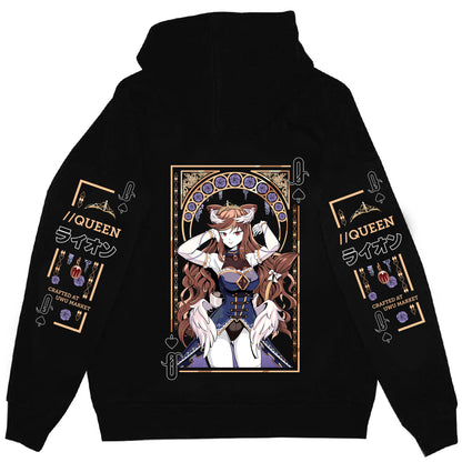 Hazumi Queen Of Spades Streetwear Hoodie