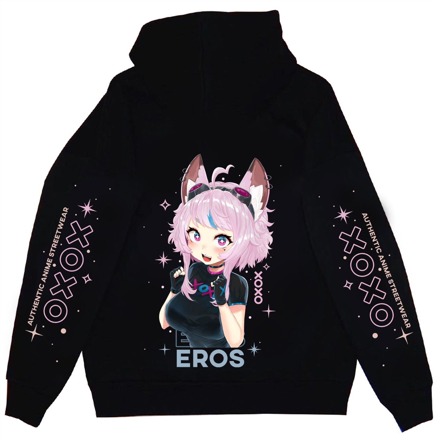 Eros Sparkle Anime Streetwear Hoodie