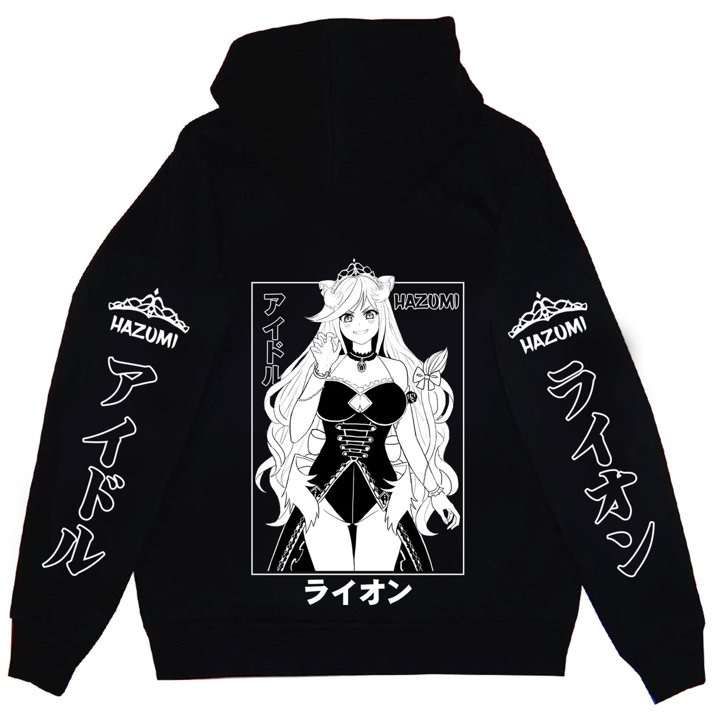 Hazumi Anime Streetwear Hoodie