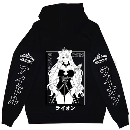 Hazumi Anime Streetwear Hoodie