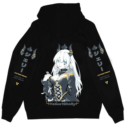 YaGurlShelly Dark Horn Streetwear Hoodie