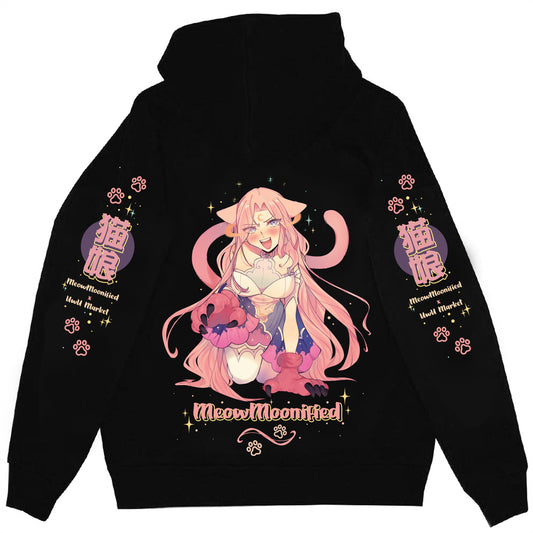 MeowMoonified Neko Streetwear Hoodie