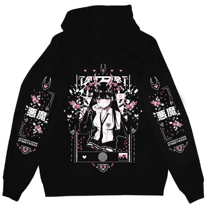 Numi Embarrassed Anime Streetwear Hoodie