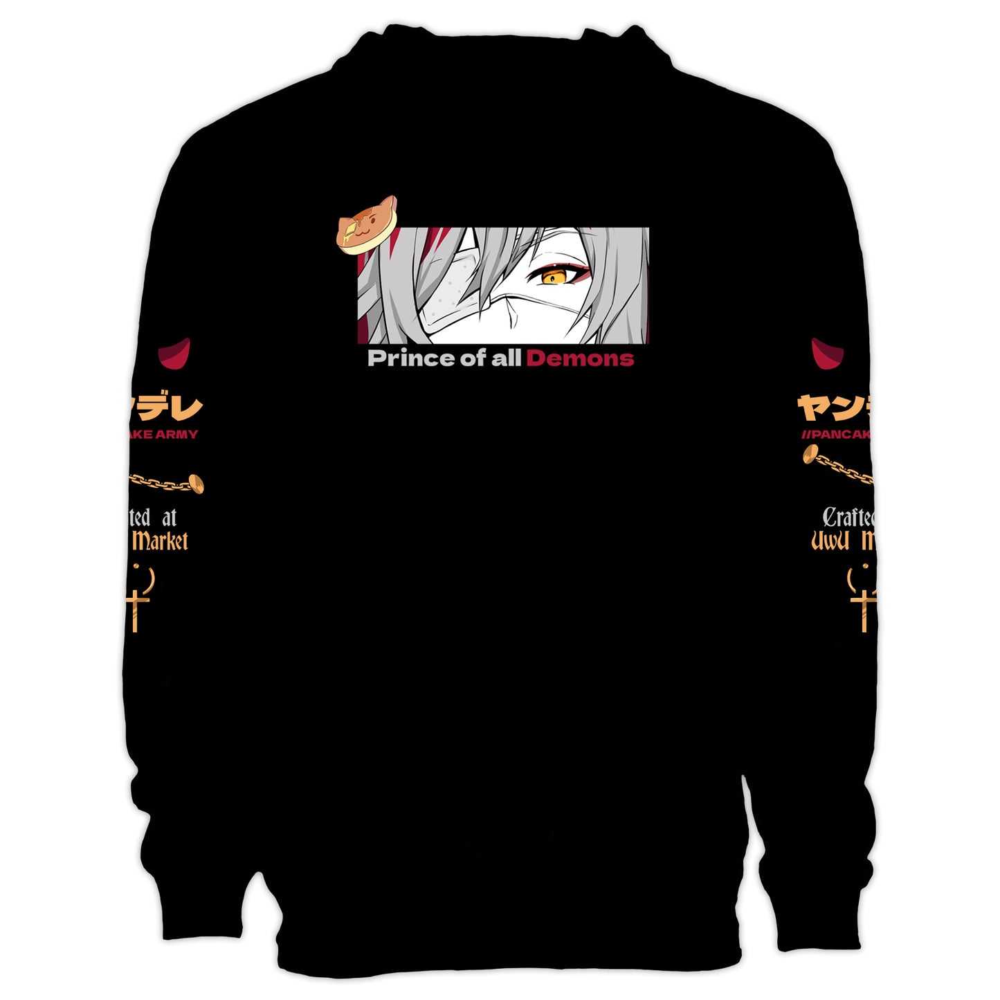 KittyMcPancakes Anime Streetwear Hoodie