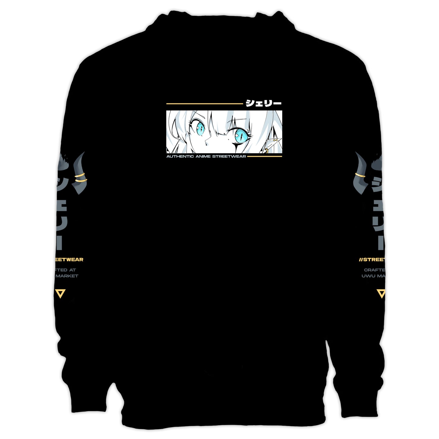YaGurlShelly Dark Horn Streetwear Hoodie