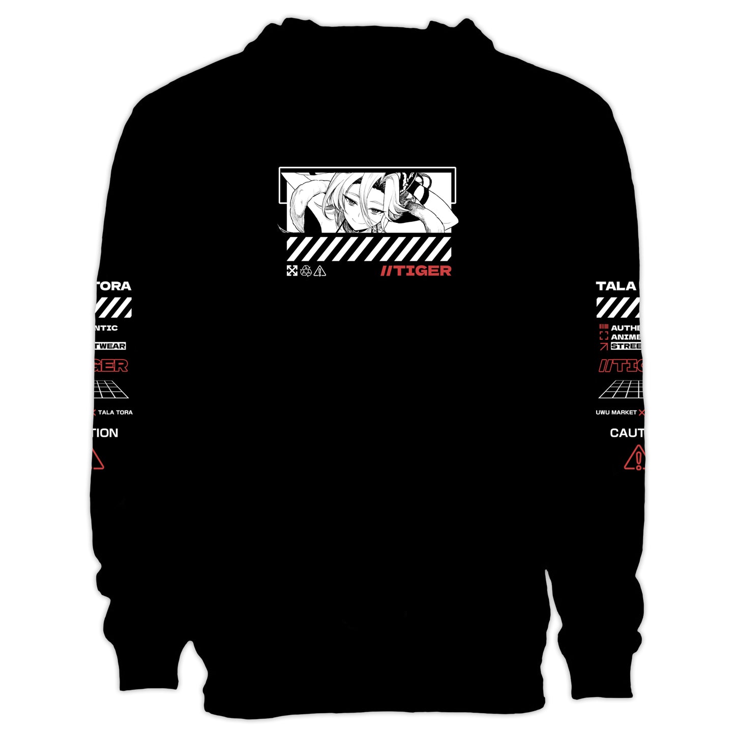 Tala Tora Tiger Streetwear Hoodie