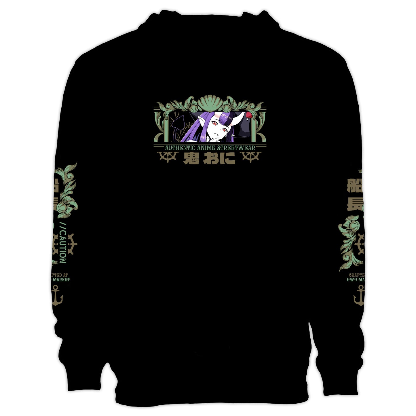 Captain Hannah Kraken Streetwear Hoodie