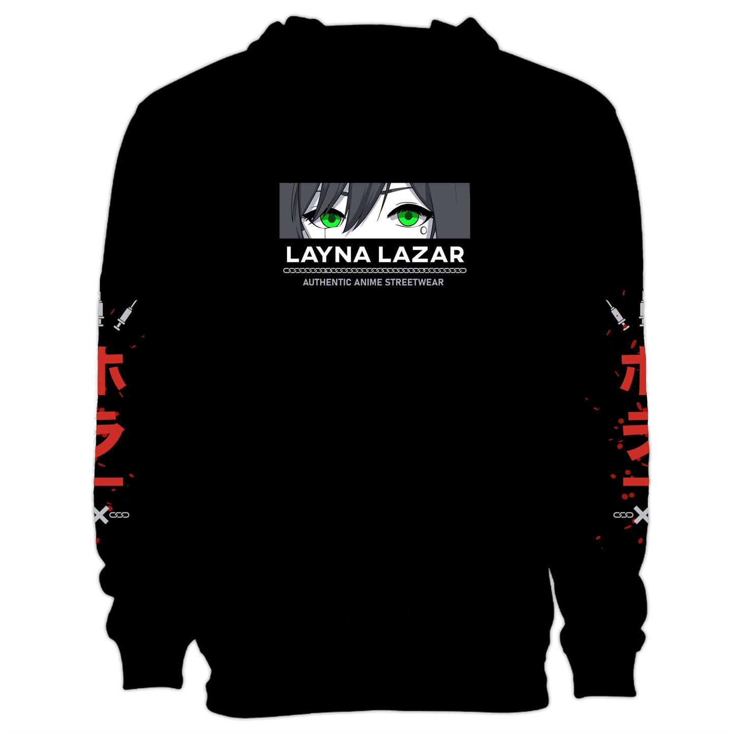 Layna Lazar Anime Streetwear Hoodie
