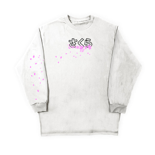 Sakura Flowers Long Sleeve Tee