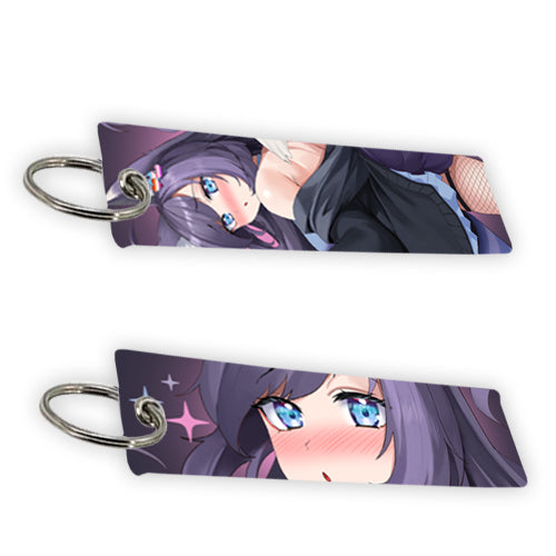 Naya Fox VTuber Jet Tag Keychain