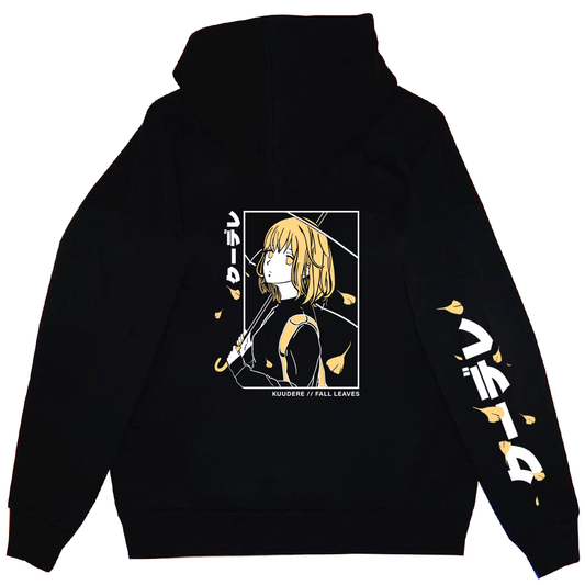 Waifu Club Kuudere Fall Leaves Hoodie
