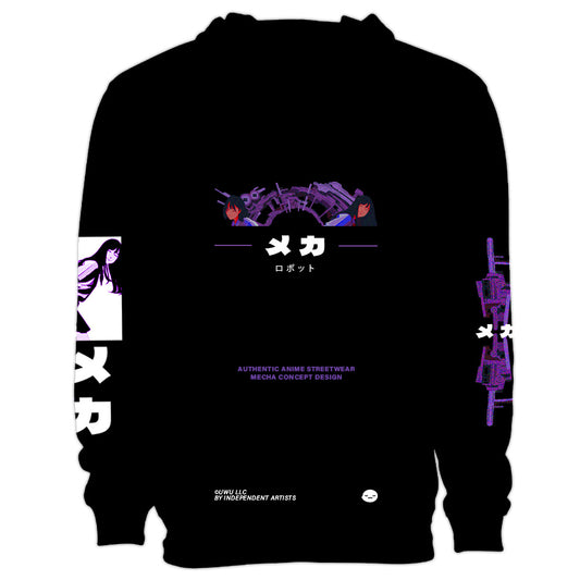 MECHA Anime Streetwear Hoodie