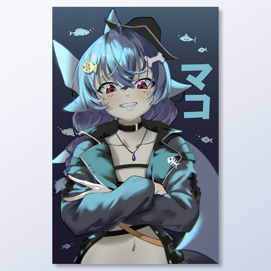 Mako "Cold Beach" Poster