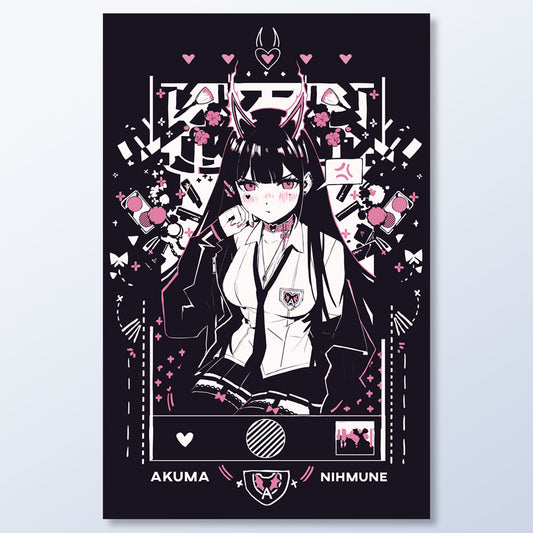Numi Embarrassed Anime Poster