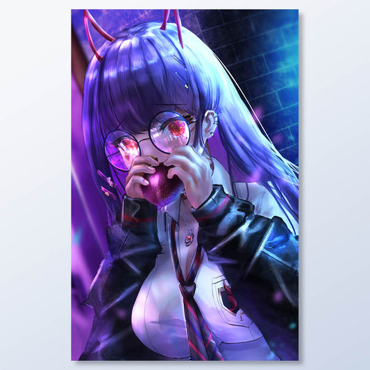 Numi Plum Kiss Poster