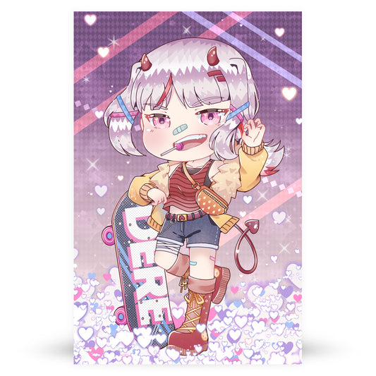 Sadodere Chibi Anime Poster