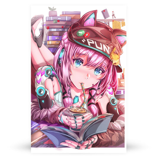 Study Session V2 Anime Poster