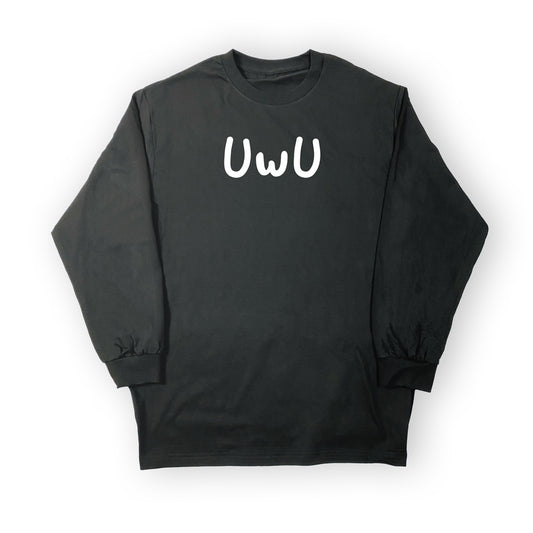 UwU Emoticon Long Sleeve Tee