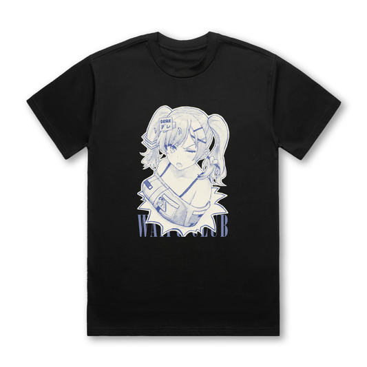 Waifu Club Chalkboard T-Shirt - Black