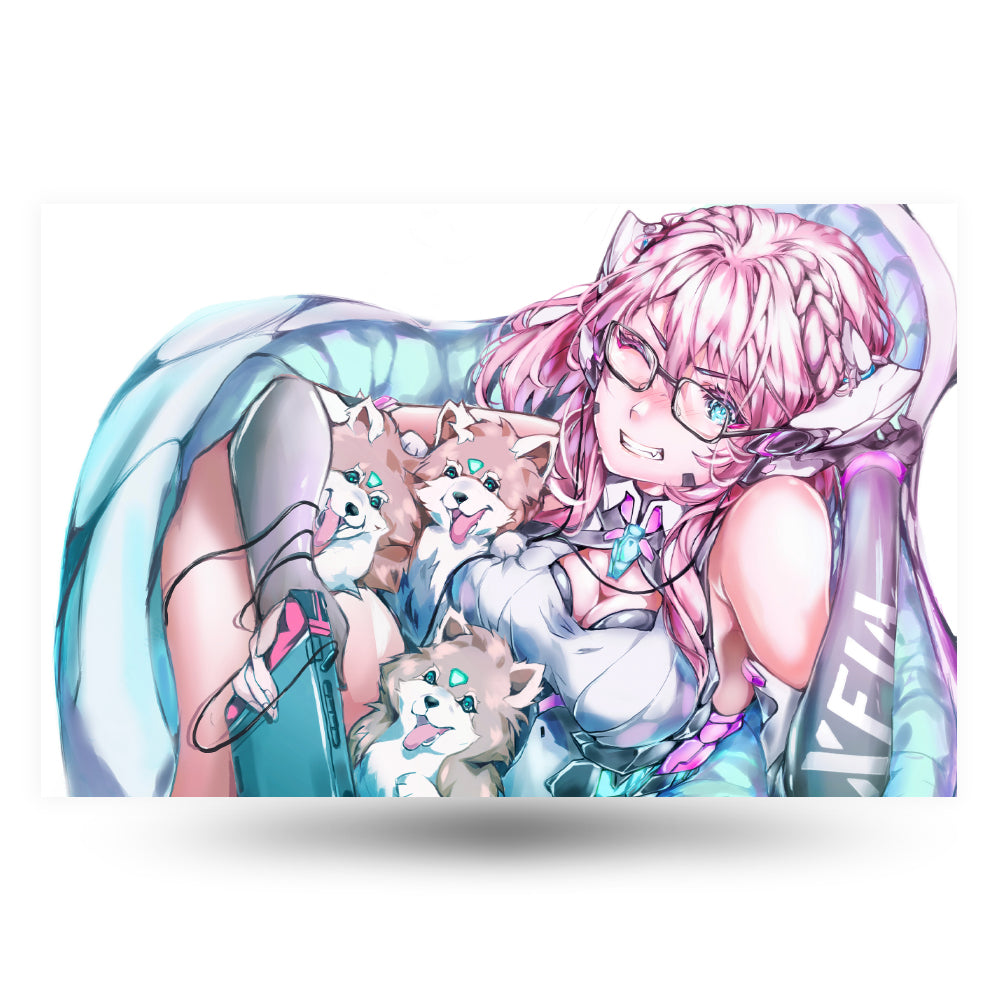 Gamer Girl Anime Poster