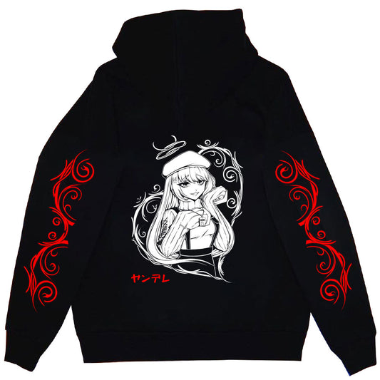 Waifu Club Yandere Heart Anime Hoodie