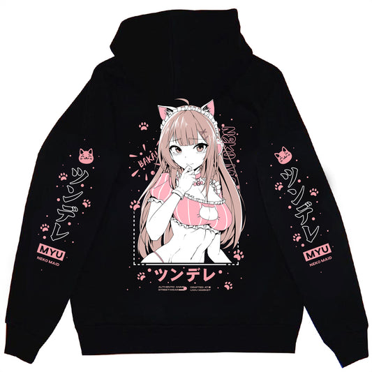Myu "Tsundere" Anime Streetwear Hoodie