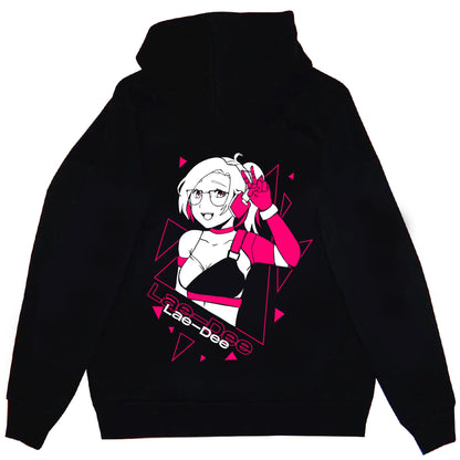 Lae-Dee Shapes Anime Streetwear Hoodie