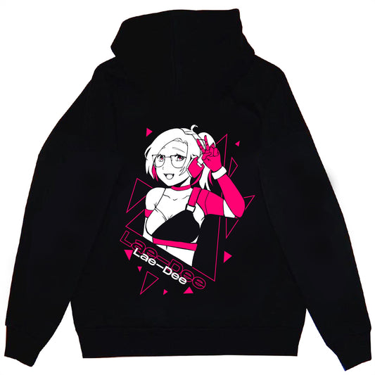 Lae-Dee Shapes Anime Streetwear Hoodie