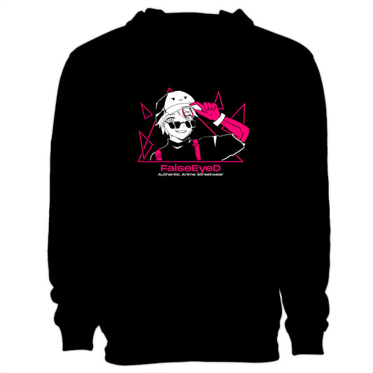 FalseEyeD Shapes Anime Streetwear Hoodie