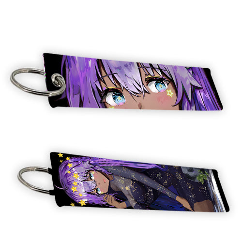 Nanoade Galaxy Jet Tag Key Chain
