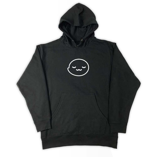 UwU Ghost Logo Outline Hoodie