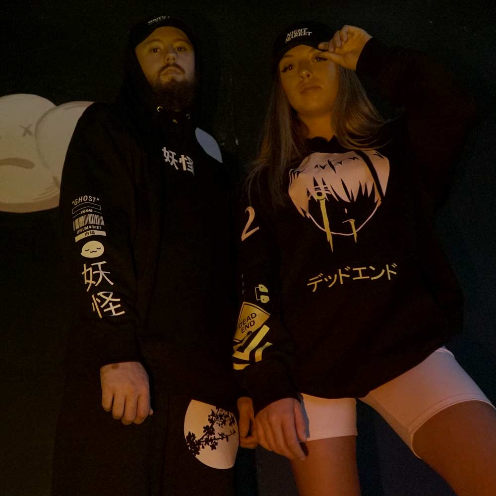 Yōkai Restless Ghost Anime Hoodie